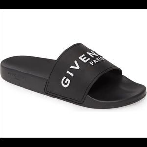 Givenchy Slides , black , size 8.5